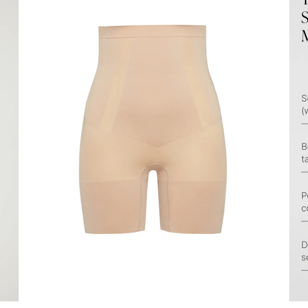 SPANXsculpt™ OnCore
High-Waisted Mid-Thigh Short